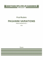 Poul Ruders, Paganini Variations - Piano Concerto No.3 Piano and Orchestra Partitur