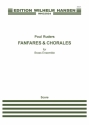 Poul Ruders, Fanfares And Chorales Blechblserensemble Partitur