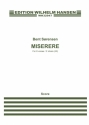 Miserere for 8 voices/2 choirs (I/II) score (la)