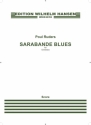 Poul Ruders, Sarabande Blues Orchestra Partitur