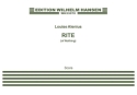 Louise Alenius, Rite (Of Nothing) Vocal Ensemble Score