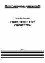 4 Pieces for orchestra score, Groformat