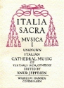 Italia Sacra Musica SATB Buch