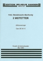 2 Motets op.39 no.1-2 for femaile choir (SSA) and organ score