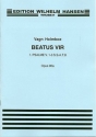 Vagn Holmboe, Beatus Vir Op.96a SATB Klavierauszug