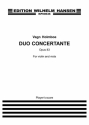 Vagn Holmboe, Duo Concertante Op. 83 Viola, Violin Partitur