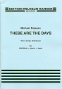 Michael Bojesen_Emily Dickinson, These Are The Days Women's Choir [SSAA], Double Bass and Piano Klavierauszug