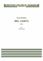 Poul Ruders, Bel Canto Violin Buch