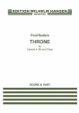 Poul Ruders, Throne Klarinette und Klavier Buch