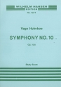 Symphony op.105/10 for orchestra study score