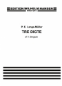 Peter Erasmus Lange-Mller, Tre Digte Op. 4 Vocal and Piano Buch