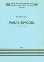 Bent Lorentzen, Paradiesvogal Chamber Ensemble Partitur