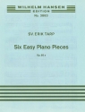 Svend Erik Tarp, Six Easy Pieces For Piano Op. 55a Klavier Buch