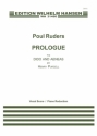 Henry Purcell_Poul Ruders_Nahum Tate, Prologue To Dido And Aenas Mixed Choir [SATB], String Quartet, Percussion, Lute and Harpsicohrd Klavierauszug