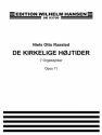 Niels Otto Raasted, De Kirkelige Hjtider - 7 Orgelstykker Orgel Buch