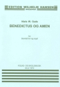 Benedictus Og Amen for blandet kor og orgel choral score