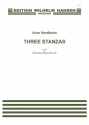 Arne Nordheim, Nordheim Three Stanzas Double Bass Buch