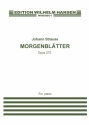 Johann Strauss Jr., Morgenbltter Op.270 Klavier Buch