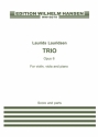 Trio op. 6 for violin, viola and piano score and parts