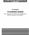 10 Danish Songs for vocal and piano