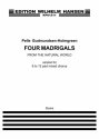 Pelle Gudmundsen-Holmgreen, Four Madrigals From The Natural World SATB Klavierauszug