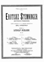 Ludolf Nielsen, Erotiske Stemninger Op. 26 Klavier Buch