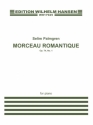 Selim Palmgren, Morceau Romantique Op. 74 No. 1 Klavier Buch