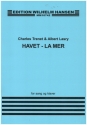 Havet - La Mer for voice and piano score