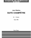 Jean Sibelius, Suite Campestre Op. 98B N. 3 (Danza) Klavier Buch