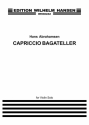 Hans Abrahamsen, Capriccio Bagateller Violin Buch