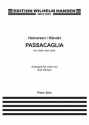 Passacaglia for violin and viola for piano