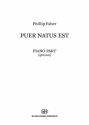 Phillip Faber, Puer natus est SATB and Piano Part