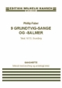 Phillip Faber, 9 Grundtvig-Sange Og -Salmer Choir Part