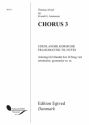 Chorus 3 SATB Buch