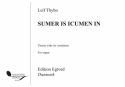 Leif Thybo, Sumer Is Icumen In Orgel Buch