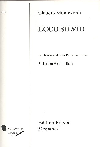 Ecco Silvio madrigal-cycle for 5-part mixed chorus score (it/la)