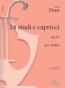 24 Studi e Capricci Op35 per violino