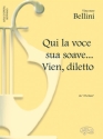 Vincenzo Bellini, Qui la voce sua soave? Soprano Voice and Piano Blatt