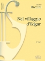 Giacomo Puccini, Nel villaggio d'Edgar Soprano and Piano Klavierauszug