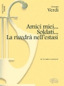 Giuseppe Verdi, Amici miei... Soldati... la rivedr nell'estasi Tenor Voice and Piano Klavierauszug