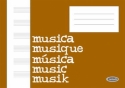 Quaderno Di Musica (Block, Cahier De Musique)  Buch