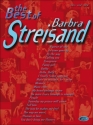 Barbra Streisand: The Best of Songbook piano/vocal/guitar