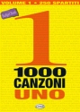 1000 Canzoni Uno  for vocal/guitar Budget Book