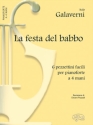 Italo Galaverni, Festa Del Babbo Piano, 4 Hands Buch