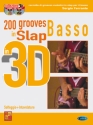 Sergio Ferrante, 200 Grooves Slap al Basso in 3D Bass Guitar Buch + CD + CD-ROM