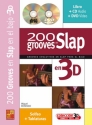 Miguel Rosendo, 200 Grooves en Slap 3D Bass Guitar Buch + CD + CD-ROM