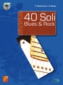 Peter Nathanson, 40 Soli Blues & Rock Gitarre Buch + CD