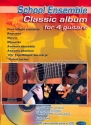 School Ensemble - Classic Album (+CD-ROM) for 4 guitars score (+ parts printable)