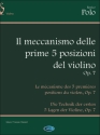 Meccanismo delle 5 prime posizioni op. 7 per violino Text fr/dt/it