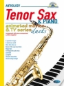 Andrea Cappellari, Animated Movies and TV Duets for Tenor Sax & Piano Tenorsaxophon und Klavier Buch + CD